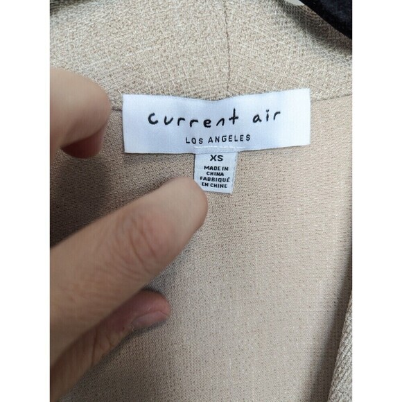 Anthropologie Current Air Tan Blazer Short Set XS - Picture 7 of 13